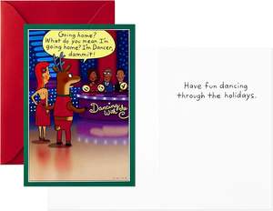 Assortiment <span class=keywords><strong>de</strong></span> cartes <span class=keywords><strong>de</strong></span> Noël dans une boîte à chaussures amusante, 4 motifs, 24 cartes en papier, enveloppes, dépliant plié, reliure rigide - Product Image 6