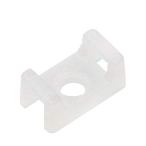 Selbstverriegelnde STM-2 Nylon-Kabelbinder-Halterung 9mm Breite Kunststoff-Kabelbündelungslösung Kabelclips Organizer Halter - Product Image 5