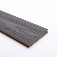 Planches de terrasse en bois composite en plastique imperméable de haute qualité 3D WPC