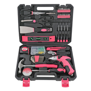 104 <b>Pc</b> 4V Electric Drill Tool Kit Lithium Battery Hard <b>Case</b> Home Maintenance - Product Image 1