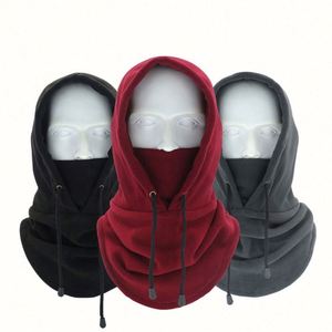 Masque de ski d'hiver chaud et coupe-vent en polaire épaisse pour le cyclisme en extérieur, cagoule, masque facial - Product Image 1
