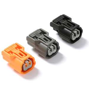 Conector de Sensor de Admisión de Aire para Automóvil, 2 Vías, Negro y <span class=keywords><strong>Naranja</strong></span>, Macho y Hembra, Juego de Conectores 6189-0890 - Product Image 1