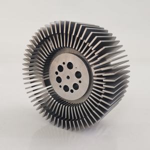 Radiateur LED industriel personnalisé en forme de tournesol, en aluminium, pour usinage CNC et dissipateur de chaleur, Welltop - Product Image 1