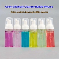 Mousse nettoyante pour extensions de cils, liquide moussant doux et confortable pour les yeux, OEM/ODM