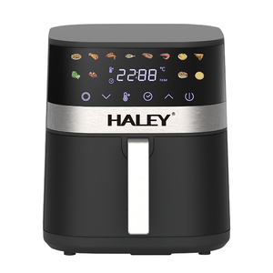 Friggitrice ad Aria HALEY Grande 2800W con Schermo a Colori Full Touch, 8 Modalità Preimpostate, 360° °   Forno ad Aria Calda Senza Olio con Finestra Visibile, Certificato CE GS, OEM ODM Personalizzabile - Product Image 2