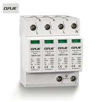 Parafoudre AC de Classe II à Prix Usine Abordable, Dispositif de Protection Contre les Surtensions 4P 40KA, Certifié CE, Garantie 2 Ans