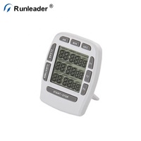 Temporizador electrónico portátil mini de cuenta regresiva para uso en cocina, laboratorio, tienda de pollo frito, lavandería y repostería