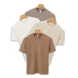 Camiseta personalizada ajustada de la mejor calidad, cómoda, transpirable y sin patrón sólido de marca, precio a la venta - Product Image 6