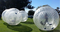 2.6 m marche humaine Zorb balle gonflable PVC bulle balle pare-chocs balle bulle football
