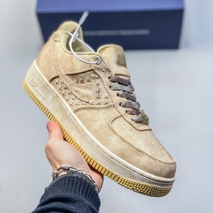 Zapatillas Pure Original <span class=keywords><strong>Force</strong></span> <span class=keywords><strong>1</strong></span> <span class=keywords><strong>Air</strong></span> <span class=keywords><strong>Force</strong></span> One en Gris Marrón, Blanco Hueso, Azul Hielo y Color Té Longjing, Unisex, Casuales, Versátiles, de Cuero Genuino - Product Image 6
