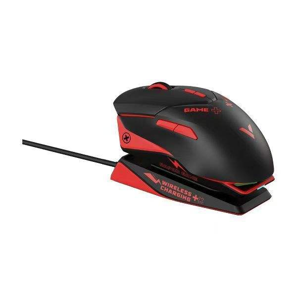 Vt9pro wireless mouse vpr6 base (gray black red)