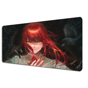 แผ่นรองเมาส์ขนาดใหญ่ลายอนิเมะสาวผมแดงสุดเท่ ป้องกันการลื่น สำหรับโอตาคุและเกมเมอร์ ขนาด 800x300 มม. XXL - Product Image 3