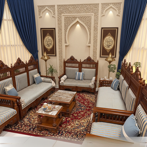 Mobilier de Majlis Arabe Moderne |     Personnalisation Possible |    Livraison gratuite dans le monde entier - Product Image 3