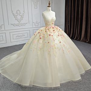 Jancember DY6594 Classic Crystal Strapless Ball Gown Evening Quinceanera <b>Dresses</b> for 15 Birthday - Product Image 1