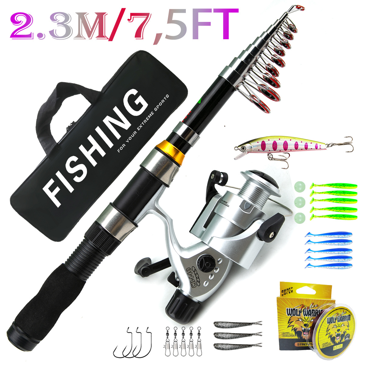 Costume blanc argenté 406 de 2,3 m