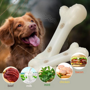 Giocattolo da Masticare per Cani Quasi Indistruttibile Osso in Nylon con Profumo di Manzo per Cani che Masticano Aggressivamente - Product Image 2