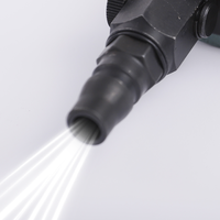 Ponceuse orbitale pneumatique de 5 pouces avec fixation auto-agrippante, disque de 125 mm, vitesse variable pour le polissage de la pierre, du bois et du métal
