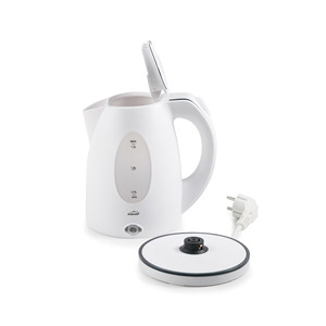 Bollitore elettrico Lacor 1.3L bianco con indicatore del livello dell'acqua per uso in cucina - Product Image 2