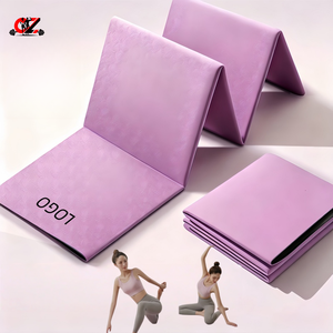 Esterilla de Yoga Plegable de 7 Pliegues, 70x24 Pulgadas, 1.5 Pulgadas de Grosor, Esterilla de Ejercicio Plegable, Duradera, Antideslizante, de Espuma, Compacta, Ligera y Portátil para Viajes - Product Image 1