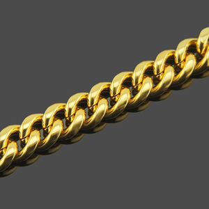 Helado collar de gargantilla de oro hielo cubano <span class=keywords><strong>Franco</strong></span> collar de cadena - Product Image 6