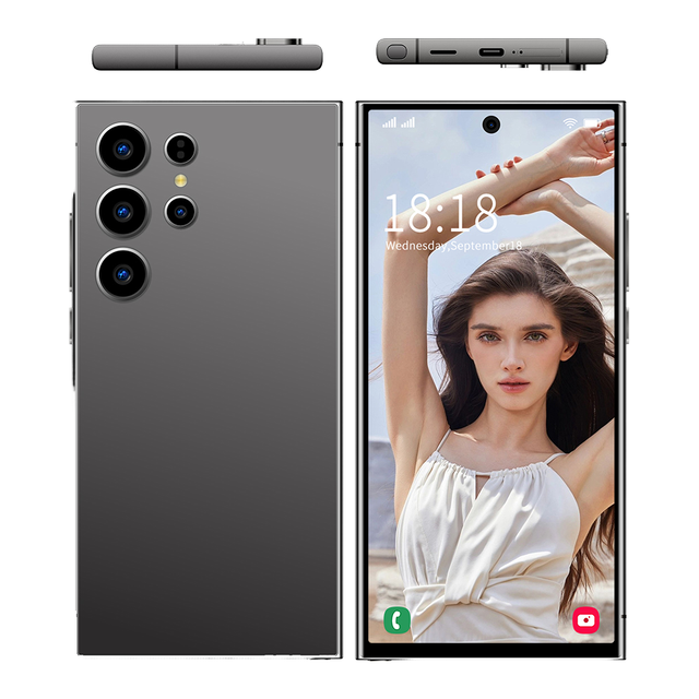 S26 Ultra Original Unlocked 5G Smrtphne 16GB RAM 1TB Storage 7.3-inch Full Screen S Pen USB-C Android14 LTE CDMA Dual Sim Phone