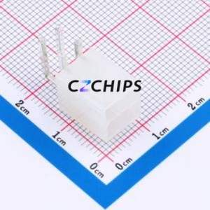 9357WR-2X2P Wire-to-Board Pin Header Bent Lead Through Hole,P=4.2mm Connector 2x2P 4.2mm Right Angle Insert Mini-Fit (MX 4.2) - Product Image 1