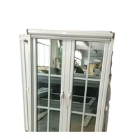Ventana Corredera de Aleación de Aluminio AOSTTER con Acabado en Madera, Vidrio de Seguridad Tintado, Diseño Insonorizado, Rodillos de Deslizamiento Silencioso para Cocina