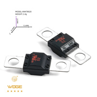 AN478 Système audio-vidéo stéréo mécanique haute capacité 70V pour automobile, amplificateur de type à visser avec fusible