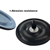 Pompe doseuse à diaphragme composite en PTFE, NBR et acier inoxydable DSH pour pompe doseuse à diaphragme mécanique