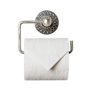 Handmade Brass Toilet Paper Holder <b>Wall</b> Mounted Bathroom Accessories for Home Hotel Restaurant Office Bulk Quantity Wholesale - Product Image 1