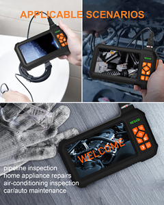 NES430 Caméra endoscope vidéo portable semi-rigide <span class=keywords><strong>8mm</strong></span> à objectif unique IP67 IPS Caméra endoscopique industrielle 5m - Product Image 5