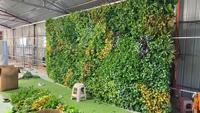 Mur végétal artificiel, mur végétal vert, herbe artificielle décorative, gazon artificiel, fond en gazon synthétique