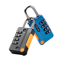 Combinaison mécanique pour l'école Gym Locker Cabinet Pad Serrures avec code Serrures à bagages pour clôture Boîte à outils de stockage Cadenas à 4 chiffres