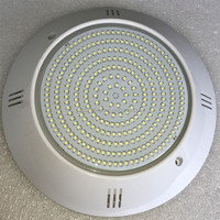 Projecteur LED mural GR 260 mm pour piscine, étanche IP68, rempli de résine, AC/DC 12V RGB, lampe subaquatique étanche en PC pour piscine, bassin, spa