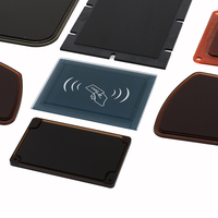 Lecteur de cartes RFID NFC personnalisé, panneau frontal pliable, gravure, impression personnalisée, superposition PC, panneau en polycarbonate, couleurs personnalisées