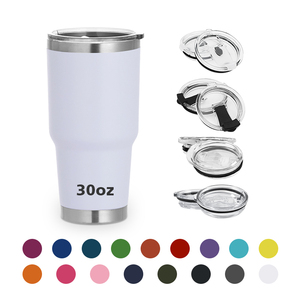 Botella de Agua Deportiva de Acero Inoxidable de 30 oz, Vaso Personalizado de Doble Pared para Café, Vaso de Viaje de 30 oz para Auto con Tapa y Pajita - Product Image 3