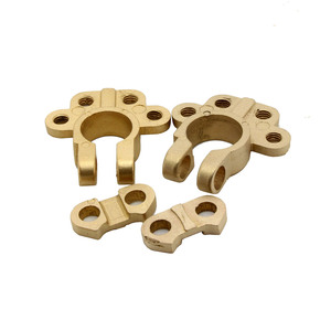 Pièces moulées en laiton Good Fortune pour accessoires de sac, usinées avec précision, précision de 1 mm, application robotique - Product Image 1