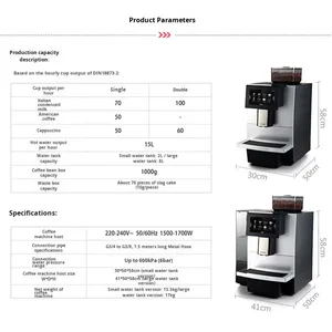 เครื่องชงกาแฟอัตโนมัติอัจฉริยะ Coffee Doctor F11 BIG PLUS สำหรับสำนักงาน พร้อมระบบสแกนโค้ด สำหรับชงเอสเพรสโซในสำนักงาน - Product Image 5