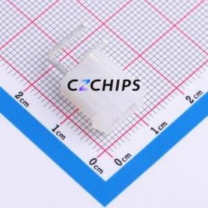 WB420A2H-020P-001 Wire-to-Board Pin Header Bent Lead Through Hole,P=4.2mm 2x1P 4.2mm Right Angle Insert Mini-Fit (MX 4.2) - Product Image 1