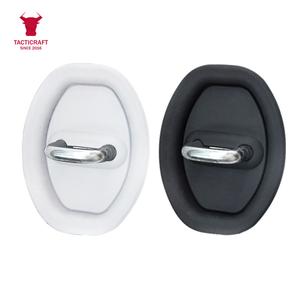 สลักล็อกประตูรถซิลิโคนฝาครอบป้องกันกันกระแทกลดเสียงรบกวนป้องกันสนิมป้องกันการกัดกร่อนอุปกรณ์เสริมภายนอก - Product Image 1