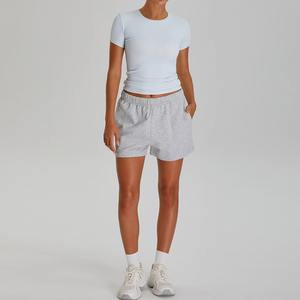 Ensembles de yoga personnalisés pour femmes, haute élasticité, longueur intégrale, manches longues, avec cordon de serrage, anti-transpiration, pour activités de fitness en extérieur, motif imprimé - Product Image 6