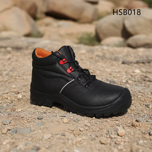 Chaussures de sécurité ZYF pour travaux de démolition, résistantes aux acides et aux alcalis, avec semelle extérieure anti-perforation pour tournage et travail avec outils à lame, avec plaque en acier HSB018 - Product Image 2