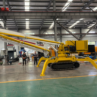 Lance de placement de béton mobile hydraulique pour applications de construction à haute efficacité