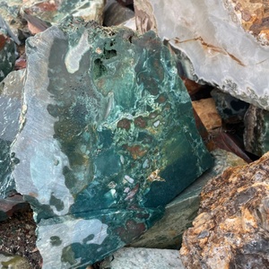 Cristales Espirituales Semipreciosos al por Mayor a Precio de Fábrica, Piedra en Bruto de <span class=keywords><strong>Jaspe</strong></span> Oceánico para la Fabricación de Joyas - Product Image 5