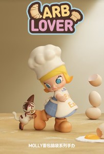 POP MART Molly People <span class=keywords><strong>who</strong></span> love Bread Series - Bambola di Peluche 100% Autentica - Mystery Box Blind Box - Figurina Fashion a Sorpresa - Product Image 4