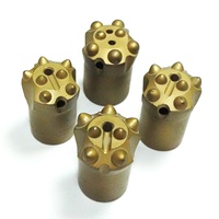 Bit de roche en carbure de tungstène Brocas sanglier 32mm 34mm 36mm 38mm 41mm Bit Drill Rock jupe courte 11 embouts coniques pour marteau Jack