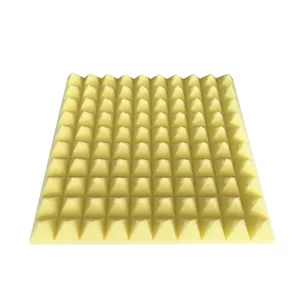 Kunden spezifische Pyramiden-Akustik platten Schalla bsor bierende schall dichte Schaumstoff polster
