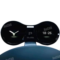 Instrumen Virtual Mobil Tampilan Dasbor GPS Mobil Generasi Ketiga untuk Tesla Model 3 Y Digital Cluster LCD Android