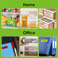 Imprimante d'étiquettes rechargeable DYMO LabelManager Executive 640CB Box D1, facile à utiliser, pour l'organisation de la maison et du bureau, stock 200 DPI