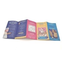 Flyers d'affaires publicitaires personnalisés en gros fournissent l'impression de brochures à trois volets bon marché